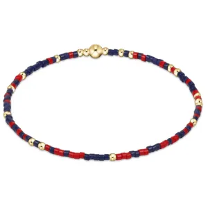 Gameday Hope Unwritten Bracelet Navy/Bright Red