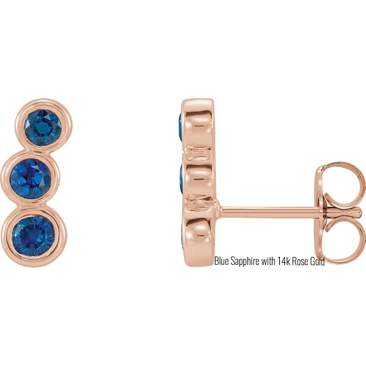 Gemstone Ear Climbers