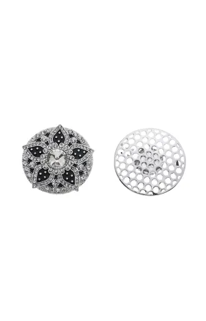 Giselle Magnetic Brooch in Black