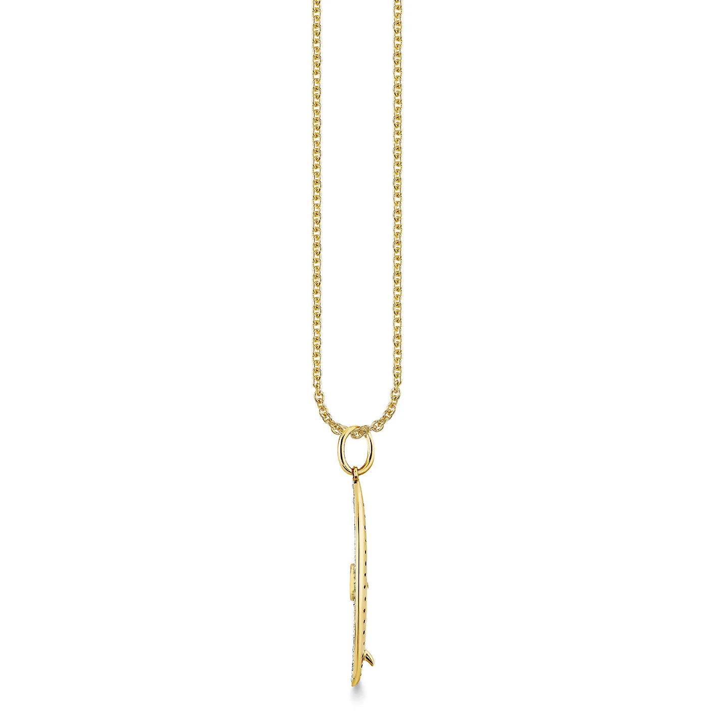 Gold & Diamond Surfboard Charm