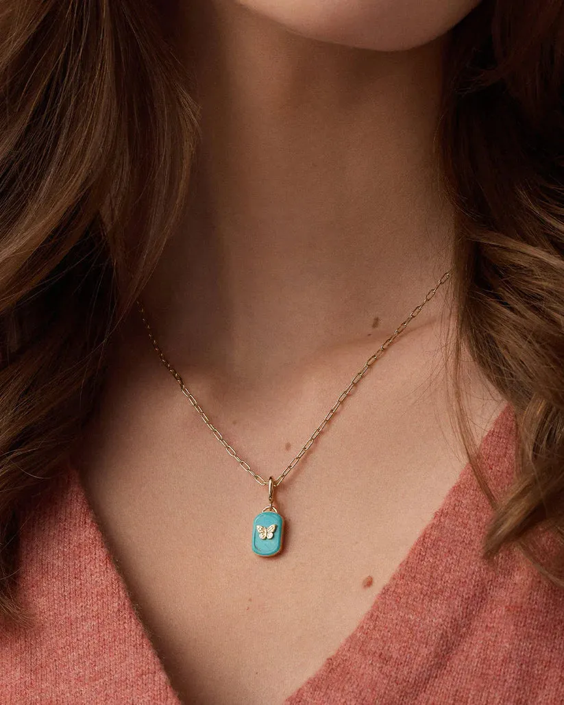 Gorjana Power Gemstone Healing Butterfly Charm