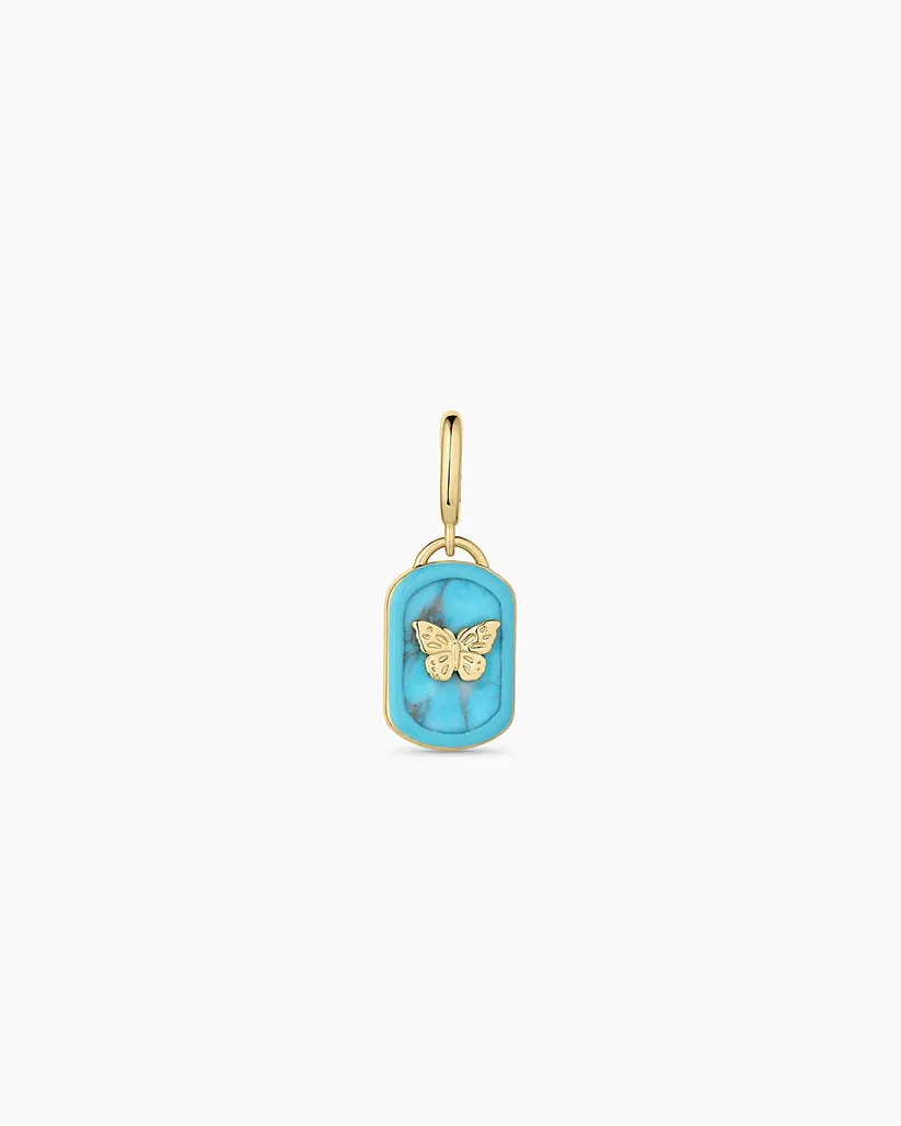 Gorjana Power Gemstone Healing Butterfly Charm