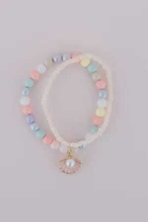 Great Pretenders - Boutique Pastel Shell Bracelet