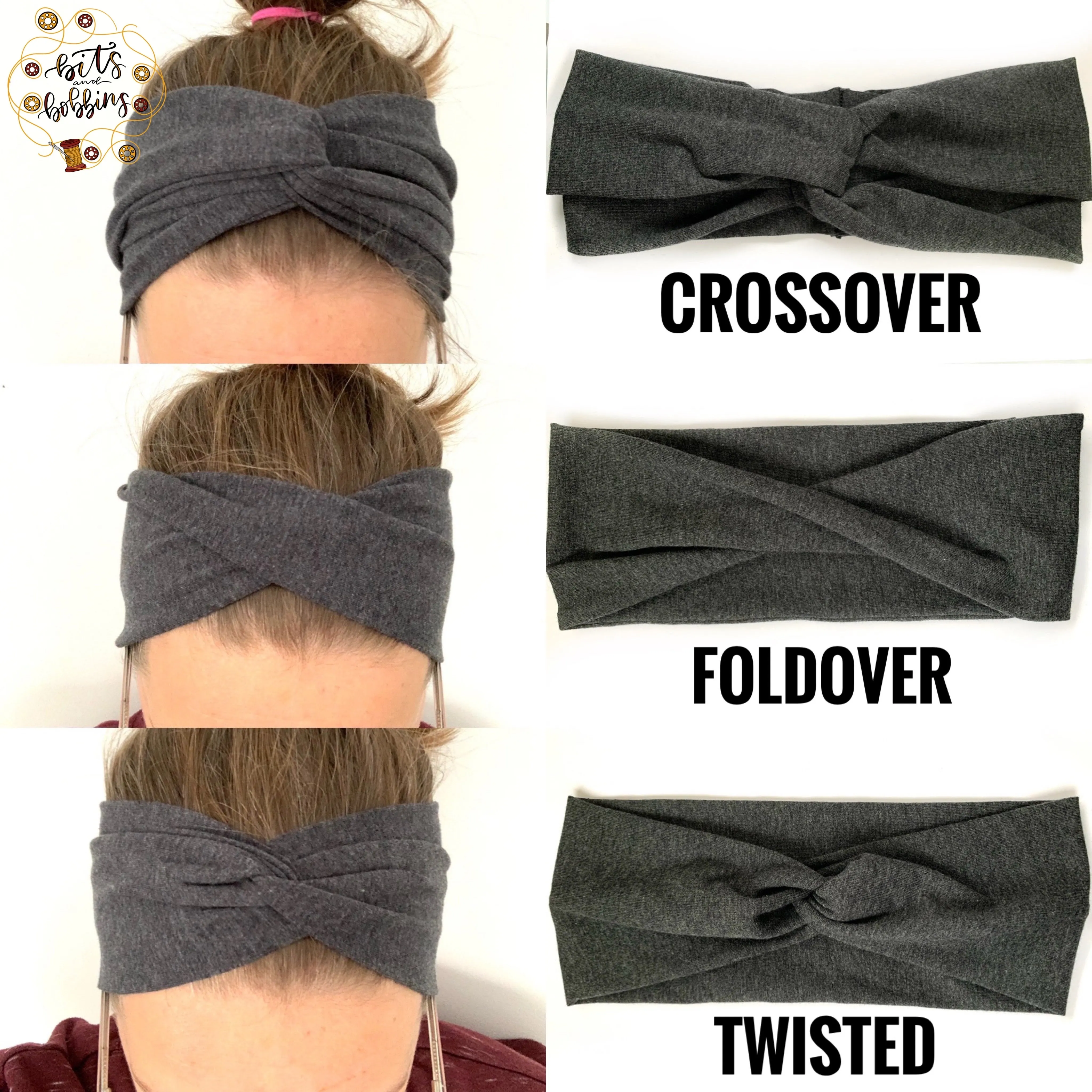 Green Elvish Script Headband