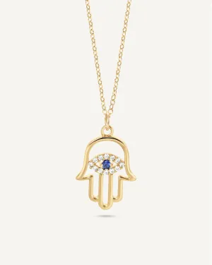 Hamsa Necklace