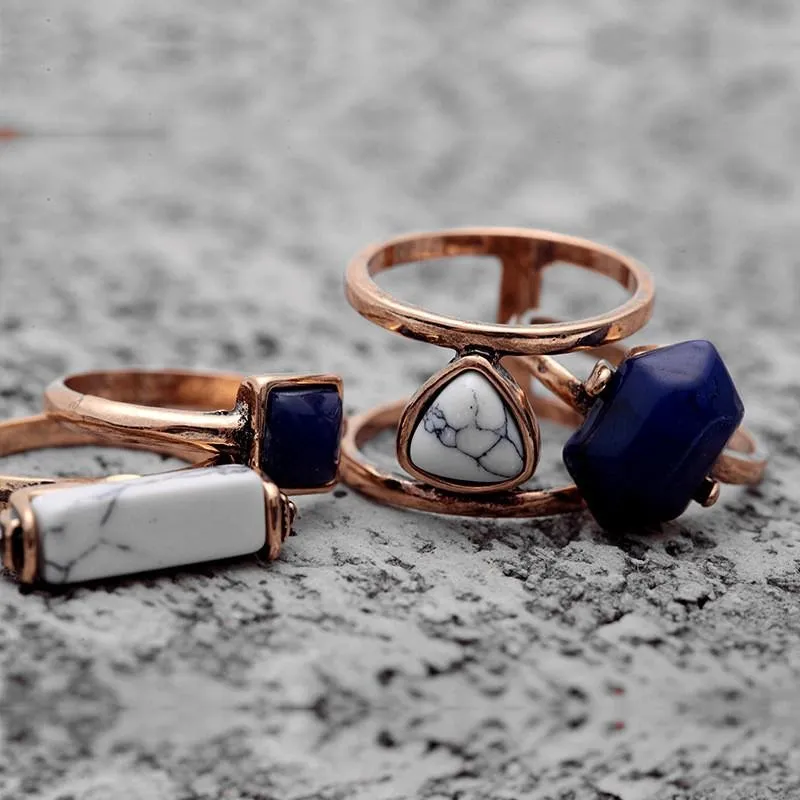 Have A Heart Of Gold Ring Set