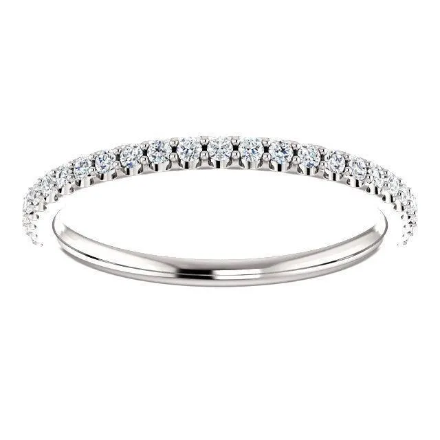 Heart Moissanite 5 Prongs Diamond Accent Ice Solitaire Ring