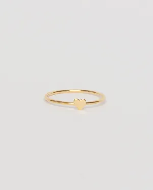 Heart Ring, Gold Filled