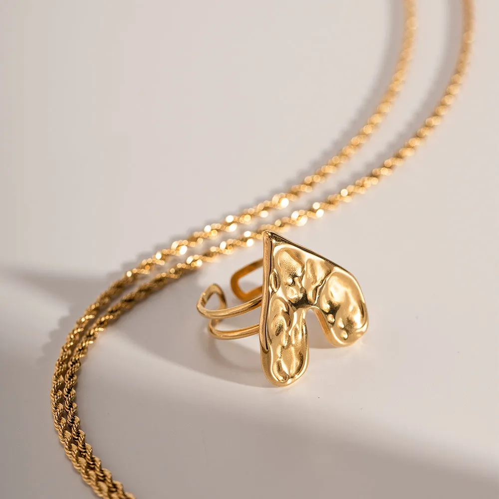 Hearted Ring
