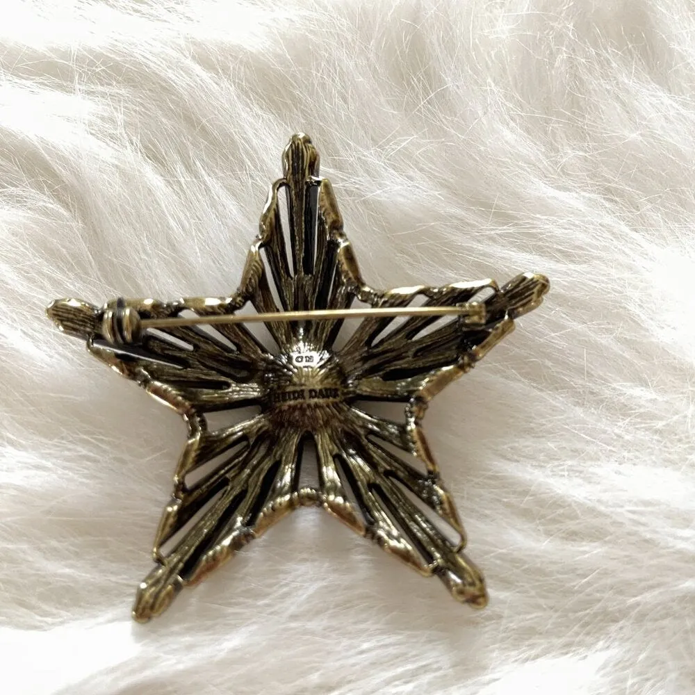 Heidi Daus brooch