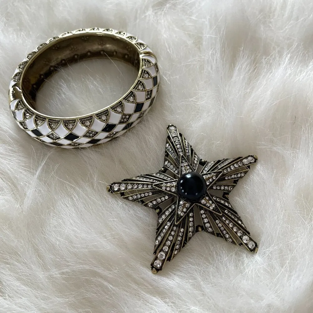 Heidi Daus brooch