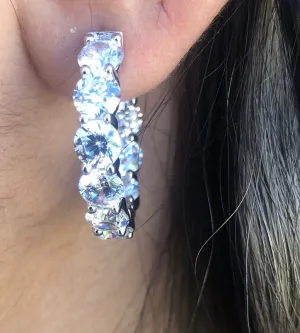 High Shine CZ Earrings