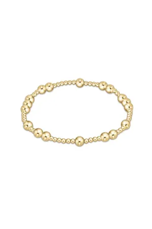 Hope Unwritten 5mm Bead Bracelet - Gold
