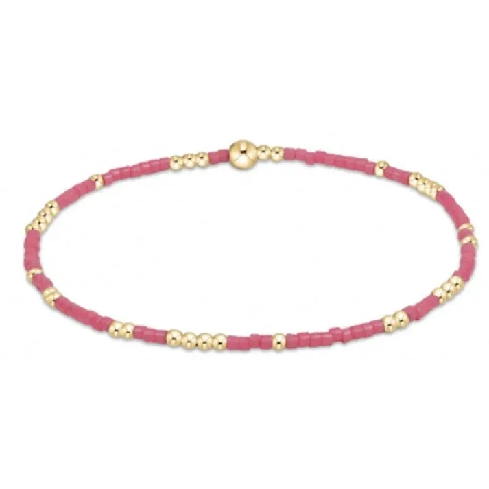 Hope Unwritten Bracelet Bright Pink