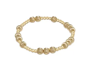 Hope Unwritten Dignity 6mm Bead Bracelet - Gold