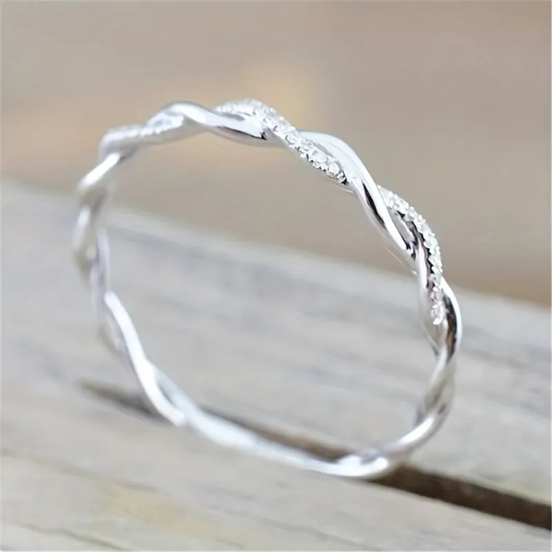 Hot Twisted Ring Unisex Ring