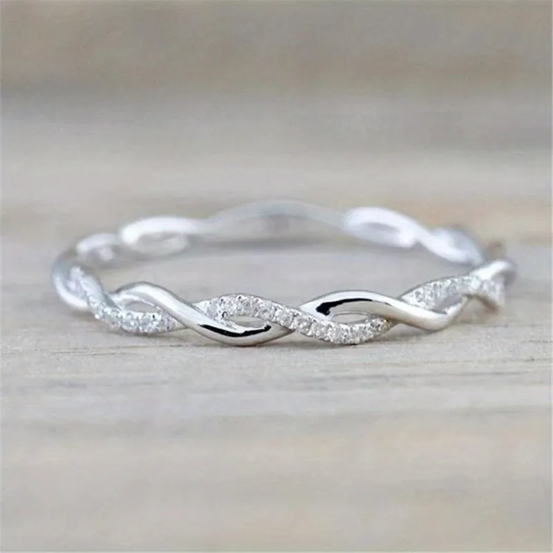 Hot Twisted Ring Unisex Ring