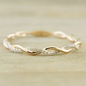 Hot Twisted Ring Unisex Ring