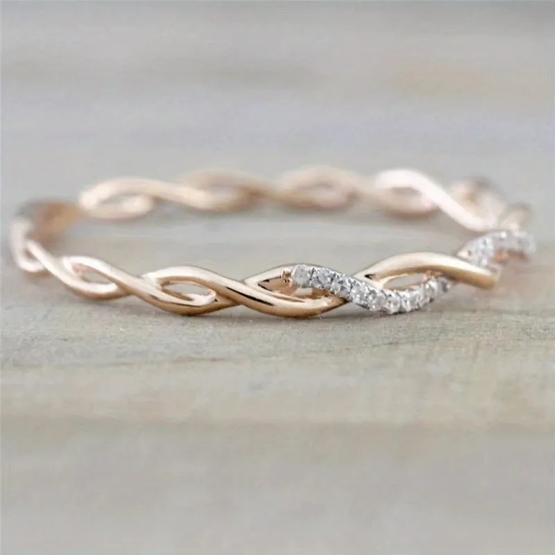 Hot Twisted Ring Unisex Ring