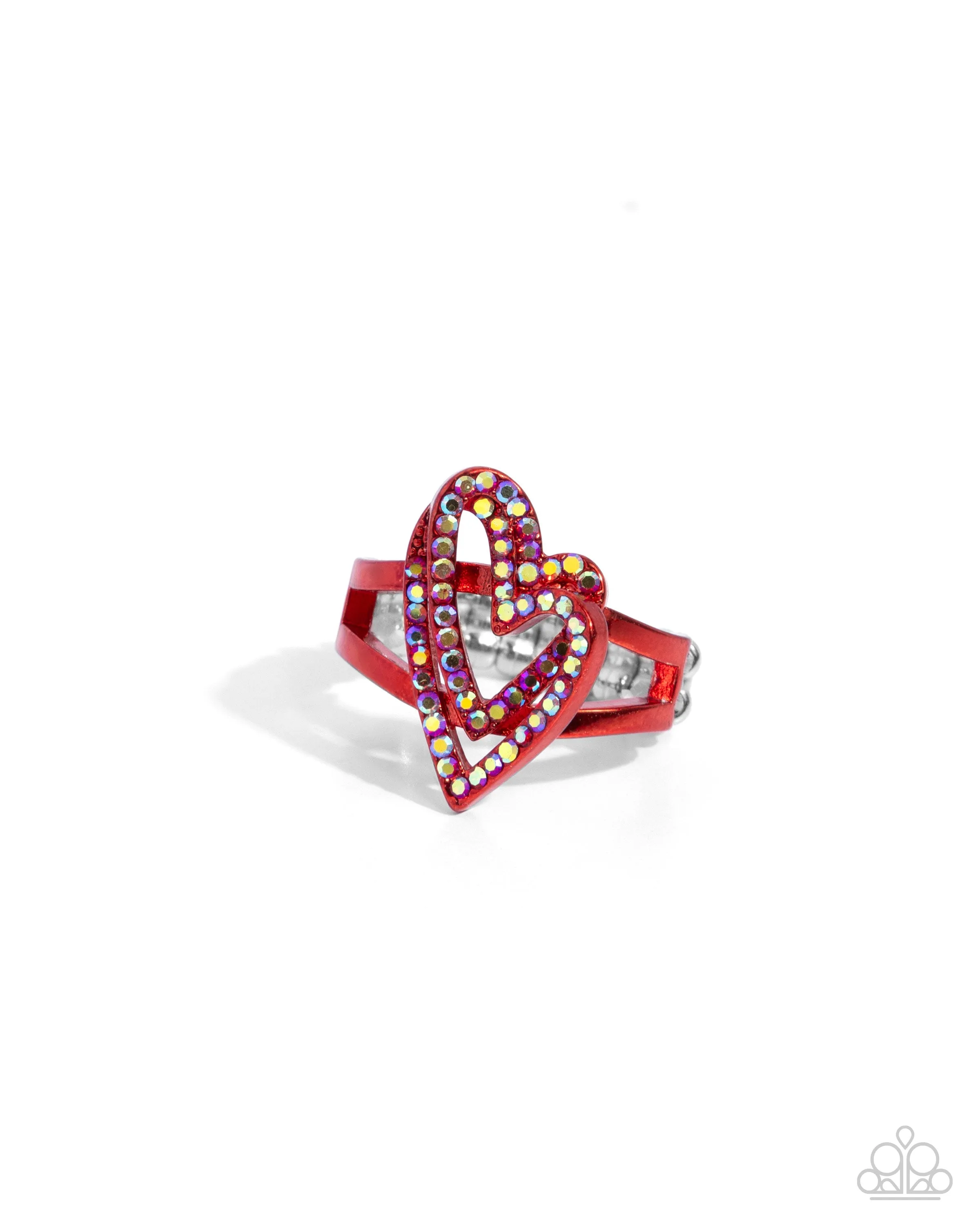 Hybrid Heart - Red - Heart - Ring