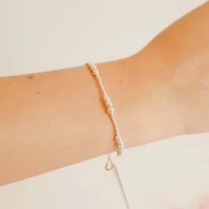 ILY Silver Bracelet