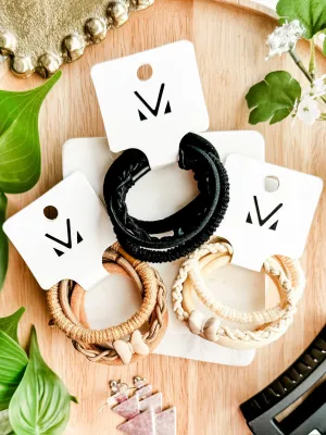 IN STOCK Hair Tie Bracelet Sets - Bows | Hair Accessories FINAL SALE