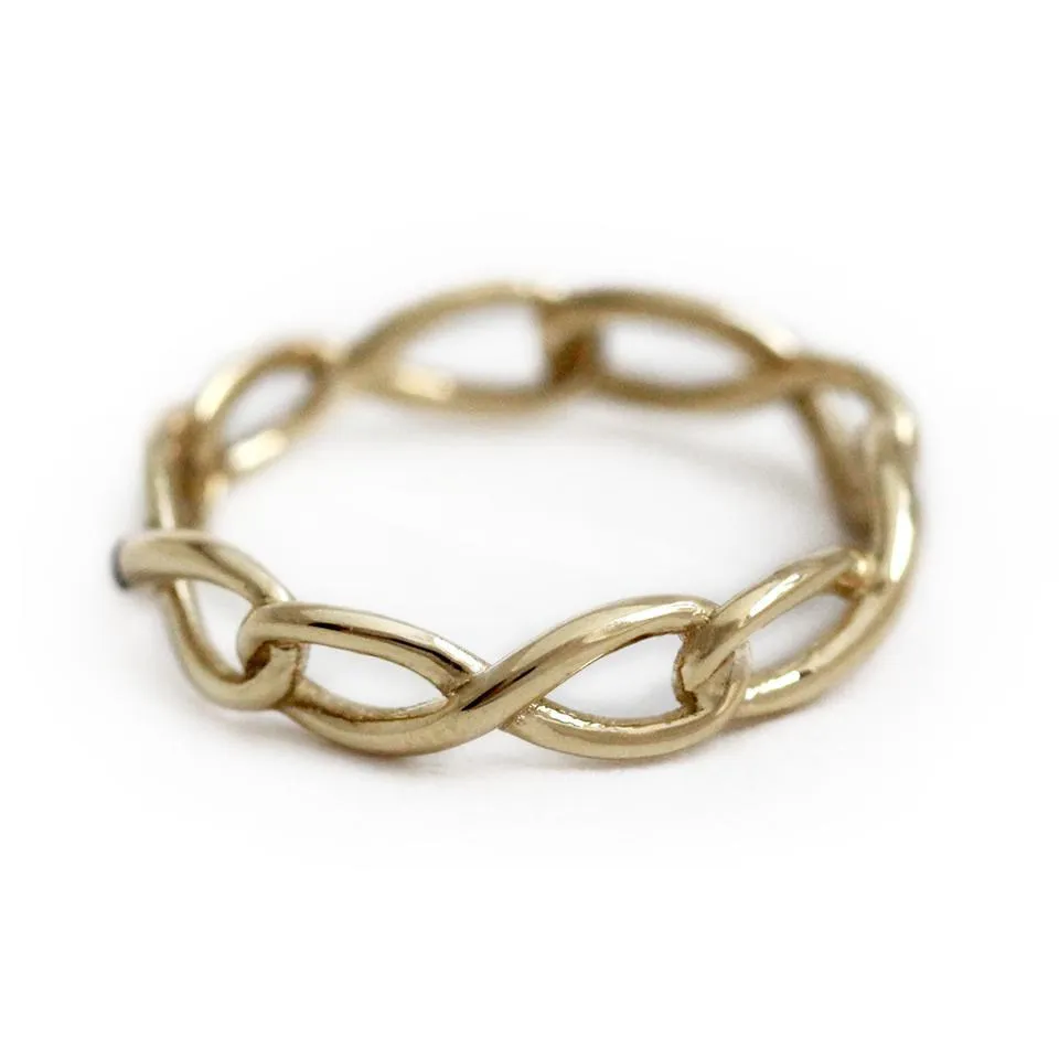 Infinity- promise ring engagement ring