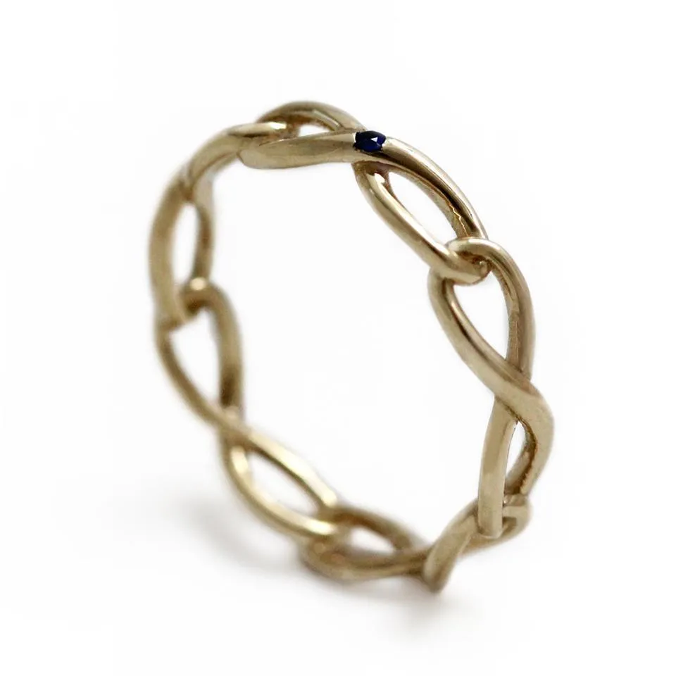 Infinity- promise ring engagement ring