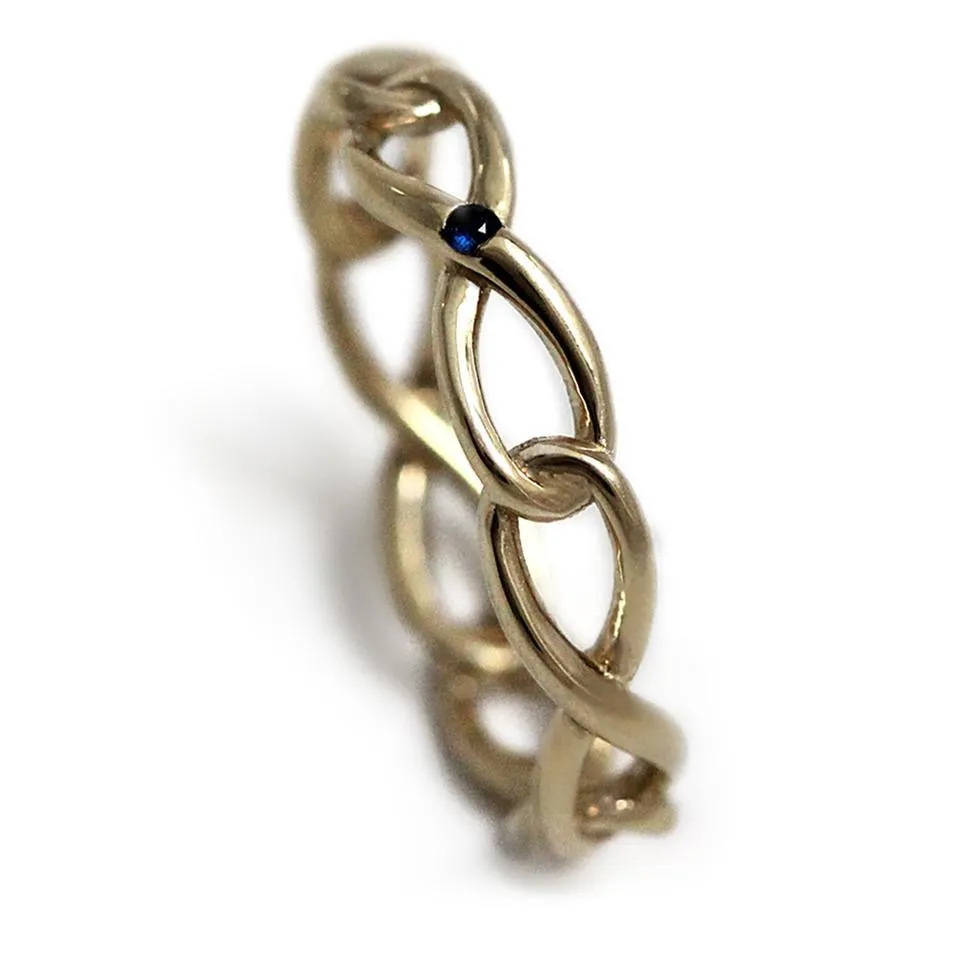 Infinity- promise ring engagement ring