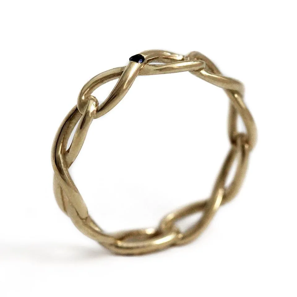 Infinity- promise ring engagement ring