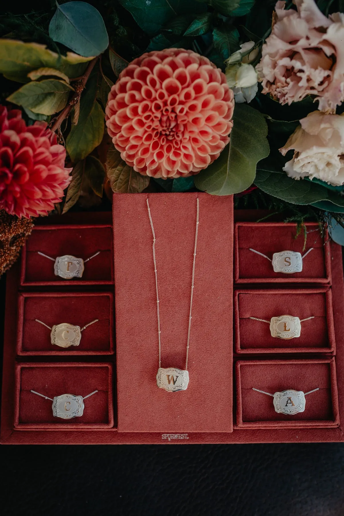 Initial Buckle Necklace (2 Options)