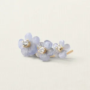 Island Flower Garden Ear Climber Chalcedony