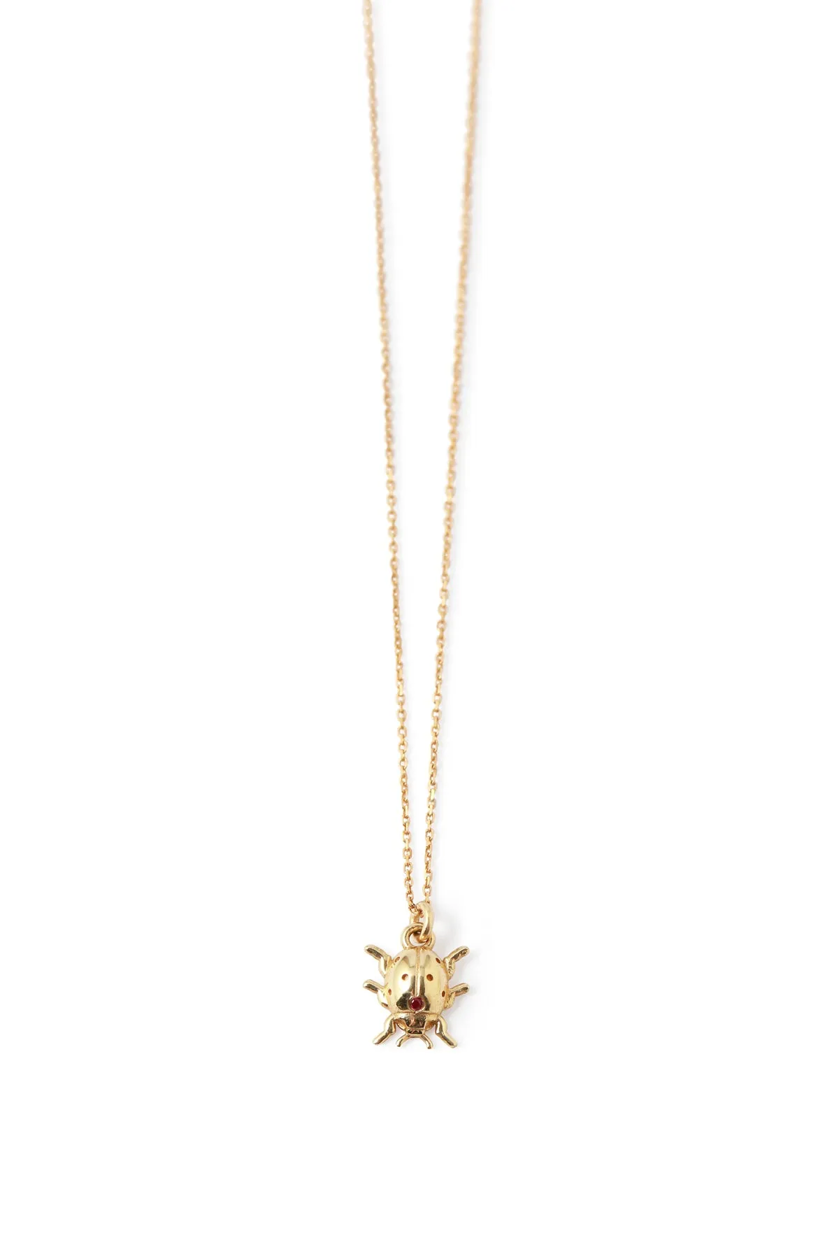 Itty Bitty Ladybug Charm Necklace by Talon