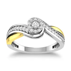 JDTK- 62183- Diamond Twisted Ring