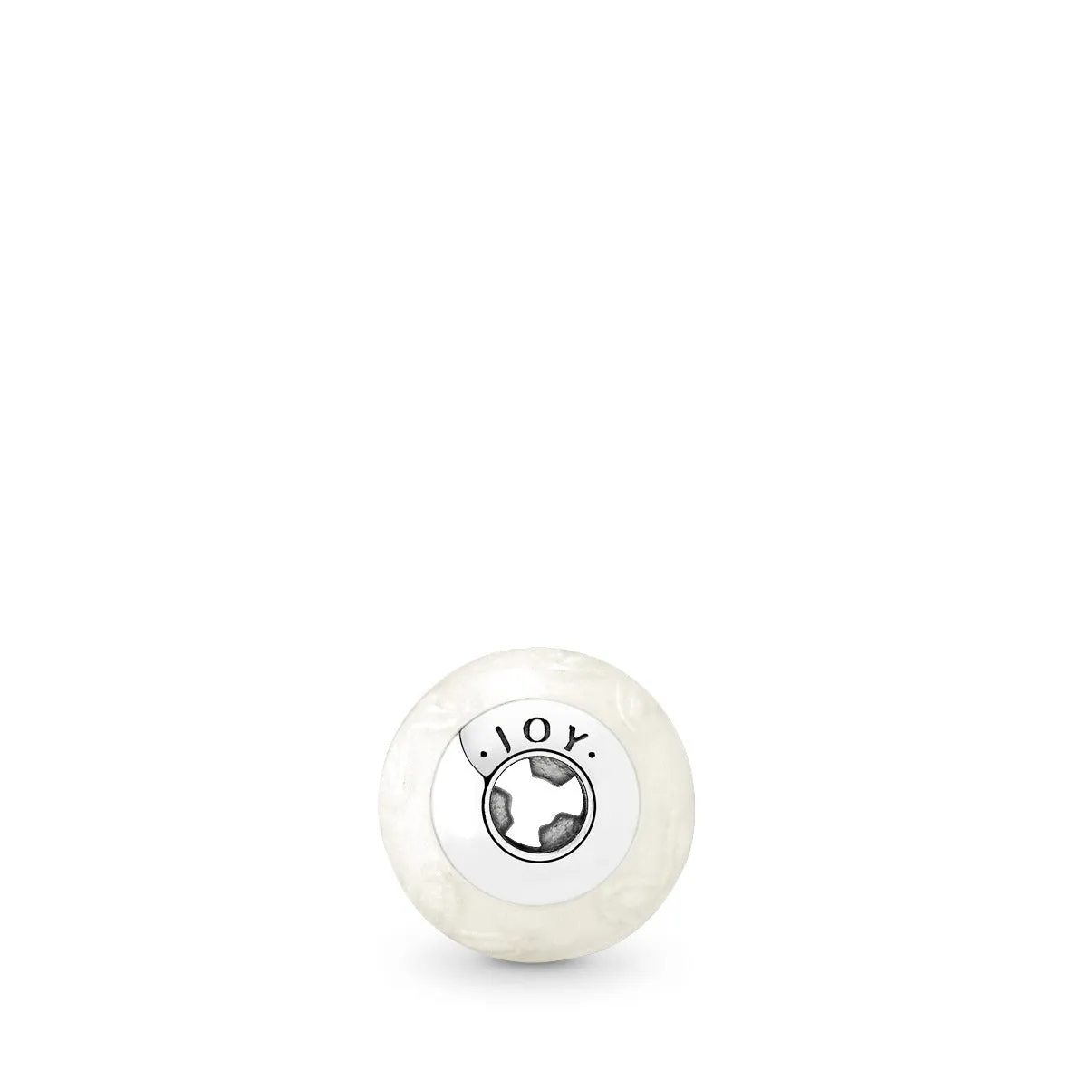 JOY ESSENCE COLLECTION charm in silver with silver enamel