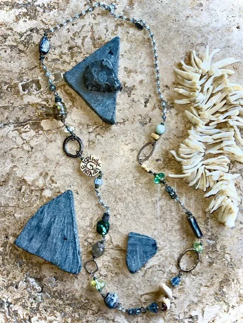 Kayla Long Beaded Necklace
