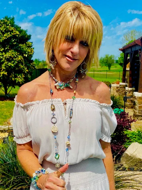 Kayla Long Beaded Necklace