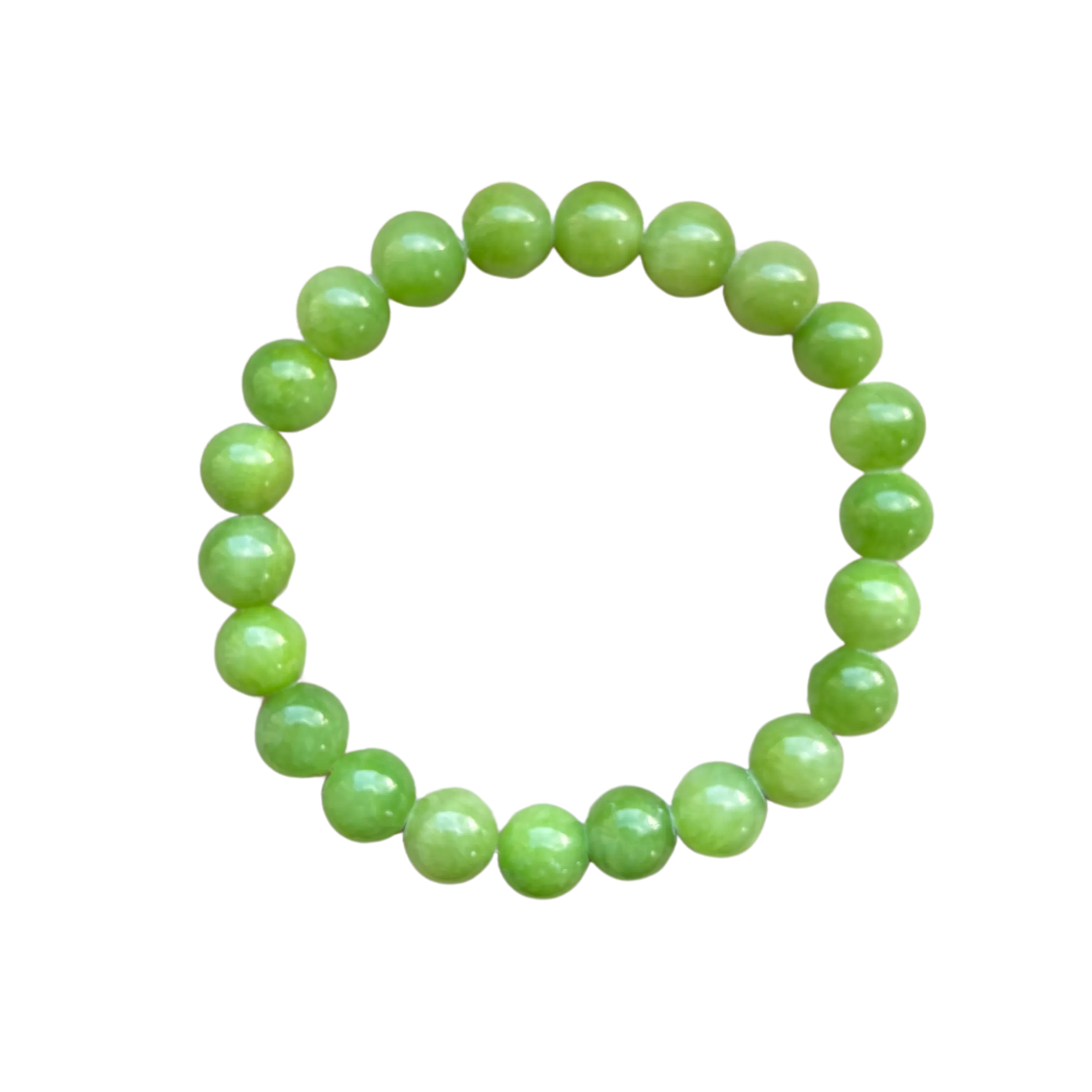 Kerry Green Mountain Jade 8mm Bracelet