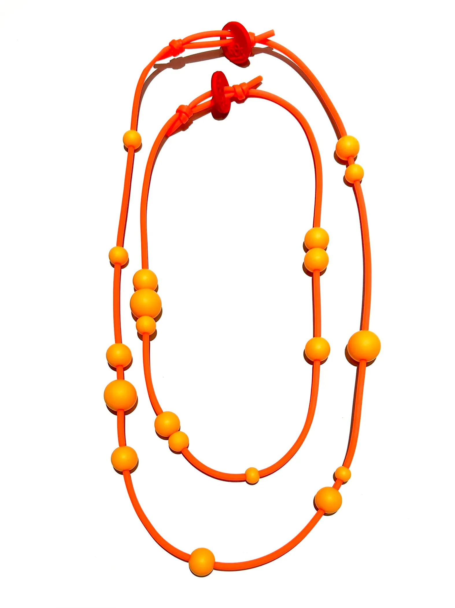 KNOT PREDICTABLE-Electric Sunlight Set Necklace