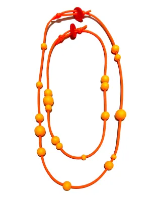 KNOT PREDICTABLE-Electric Sunlight Set Necklace