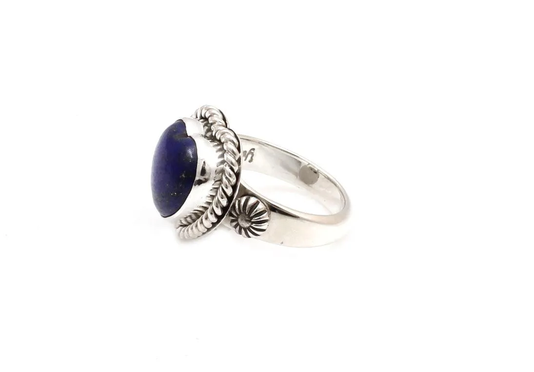 Lapis Heart Ring