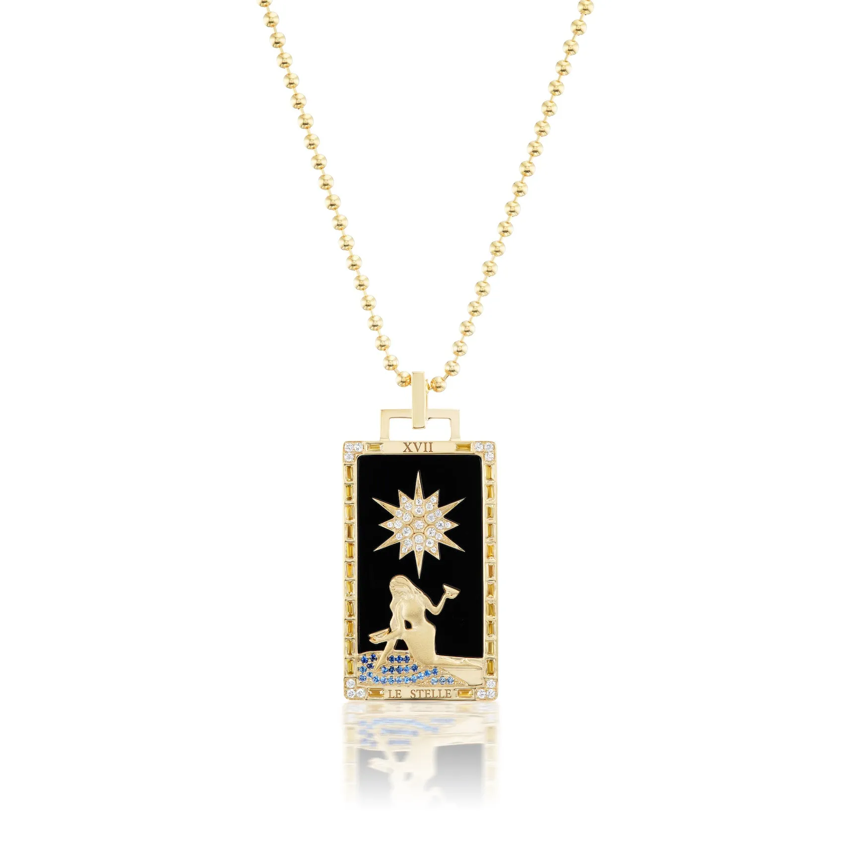 Le Stelle Piccola Tarot Card