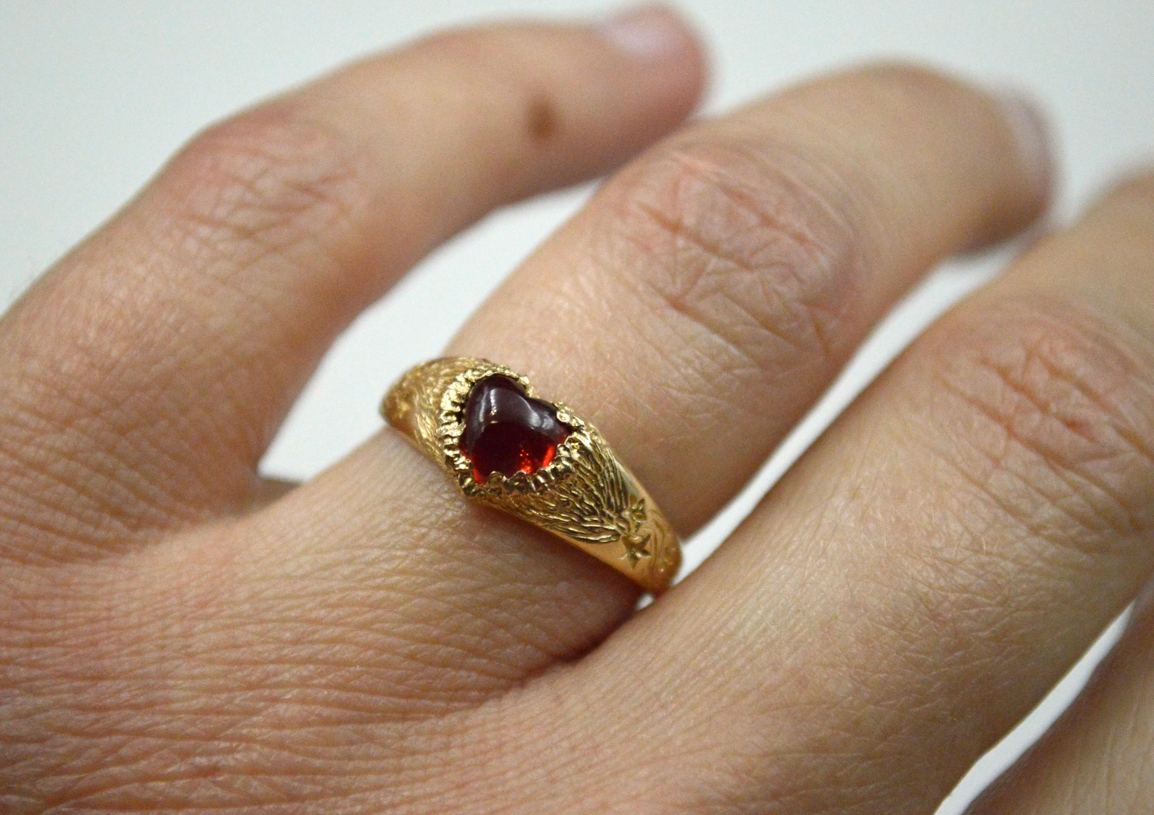 Love and Dreams Heart Ring