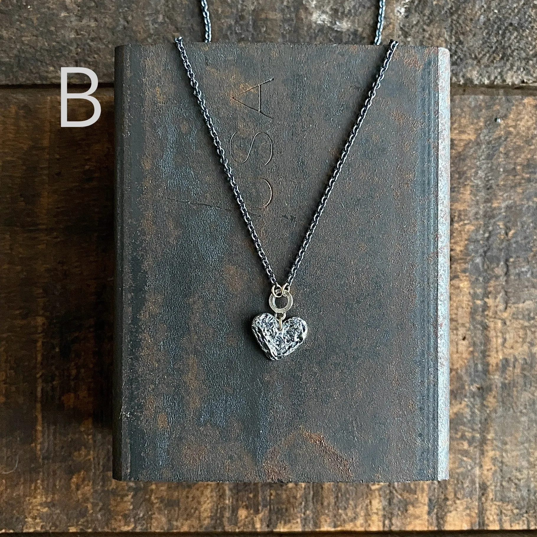 Lunar Heart Pendant, small