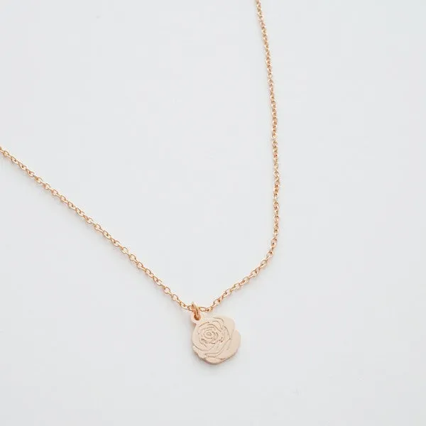 Magic Charm Rose Necklace