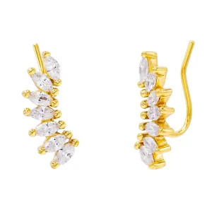 Marquise Ear Climber