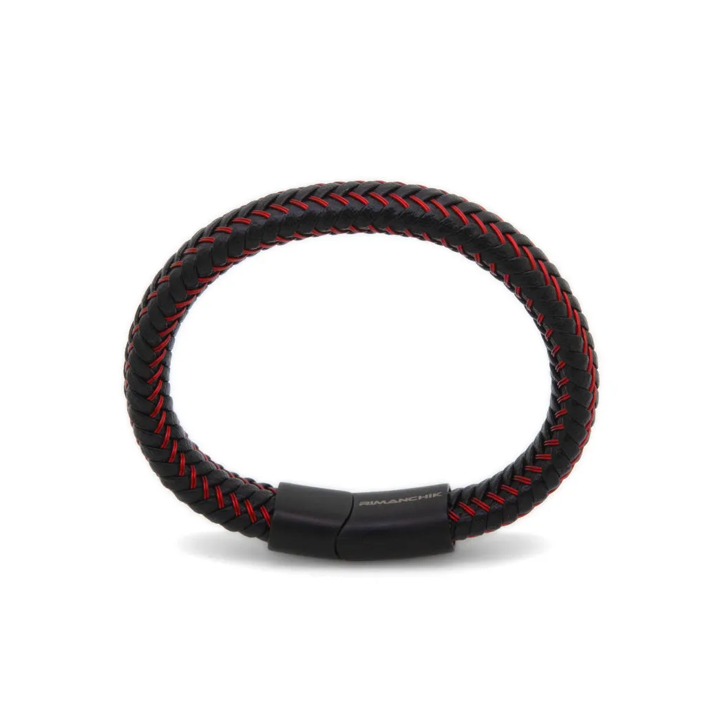 MATRIX Bracelet - Black   Red