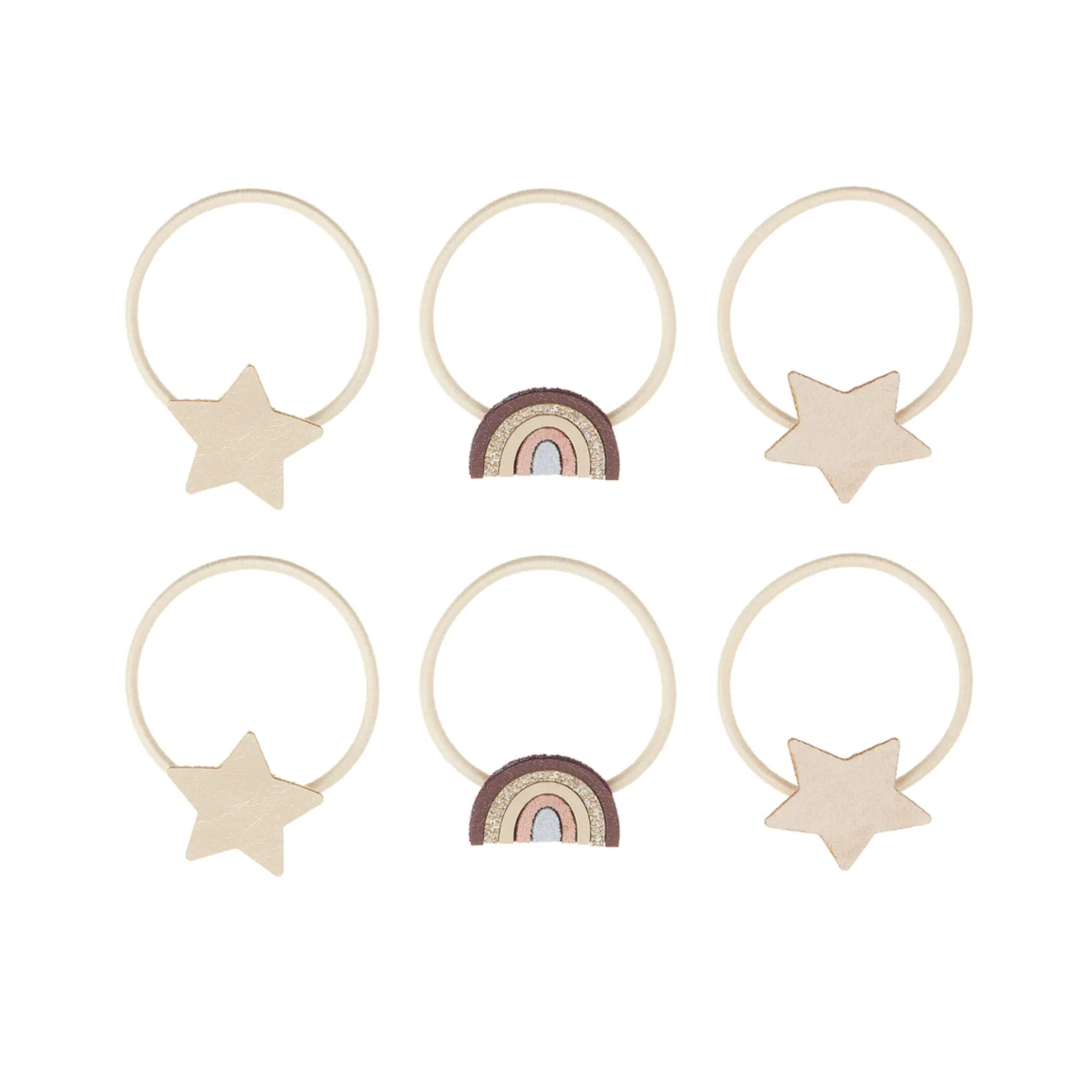Mimi & Lula - Over the Rainbow Pony Pack 6pc - Multi Gold