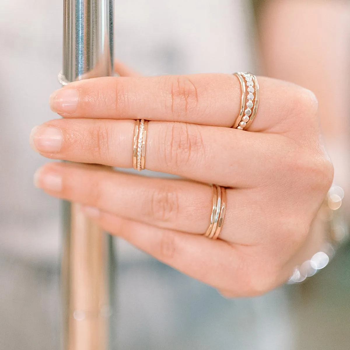 Mini Rings - Sterling Silver