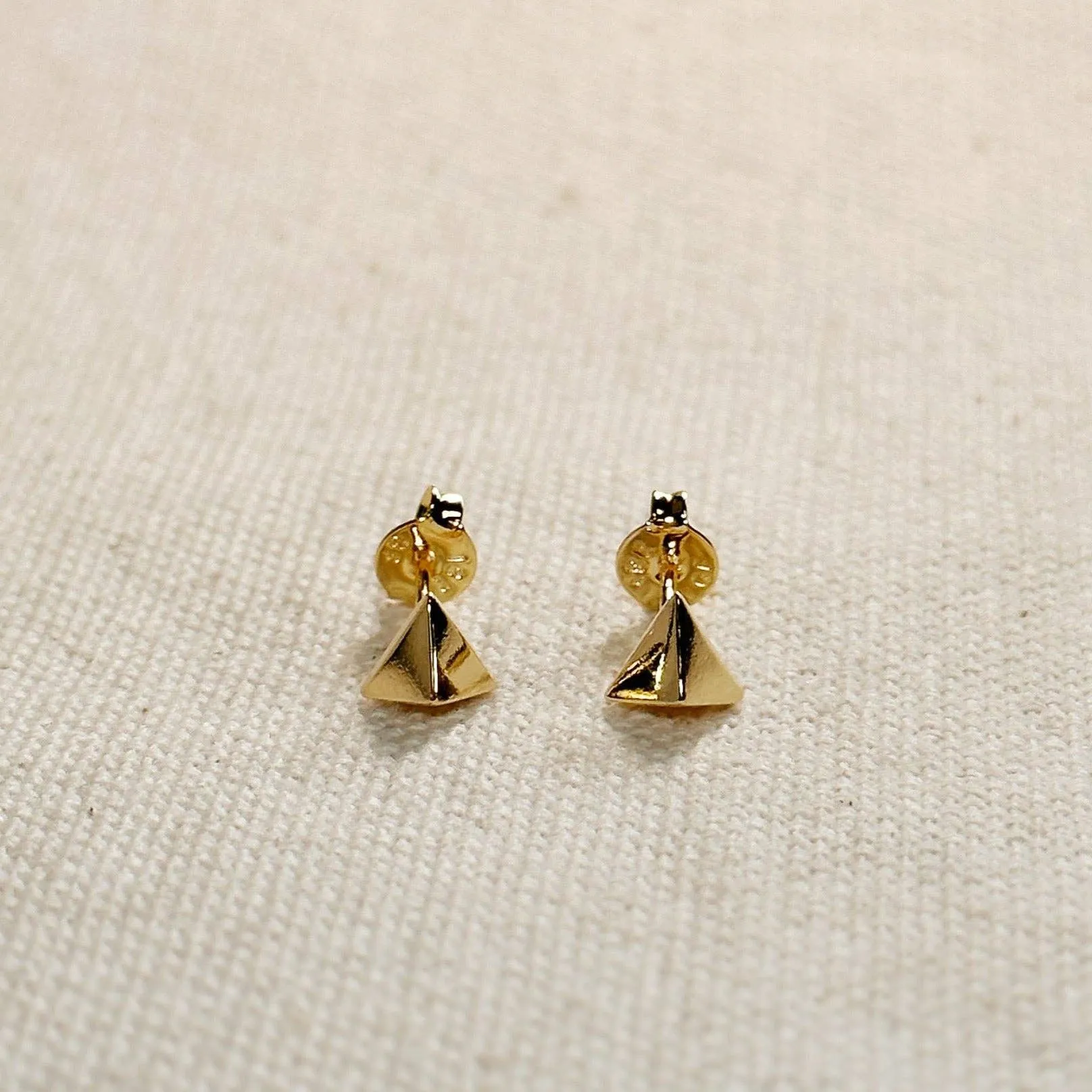 Mini Triangle Earring